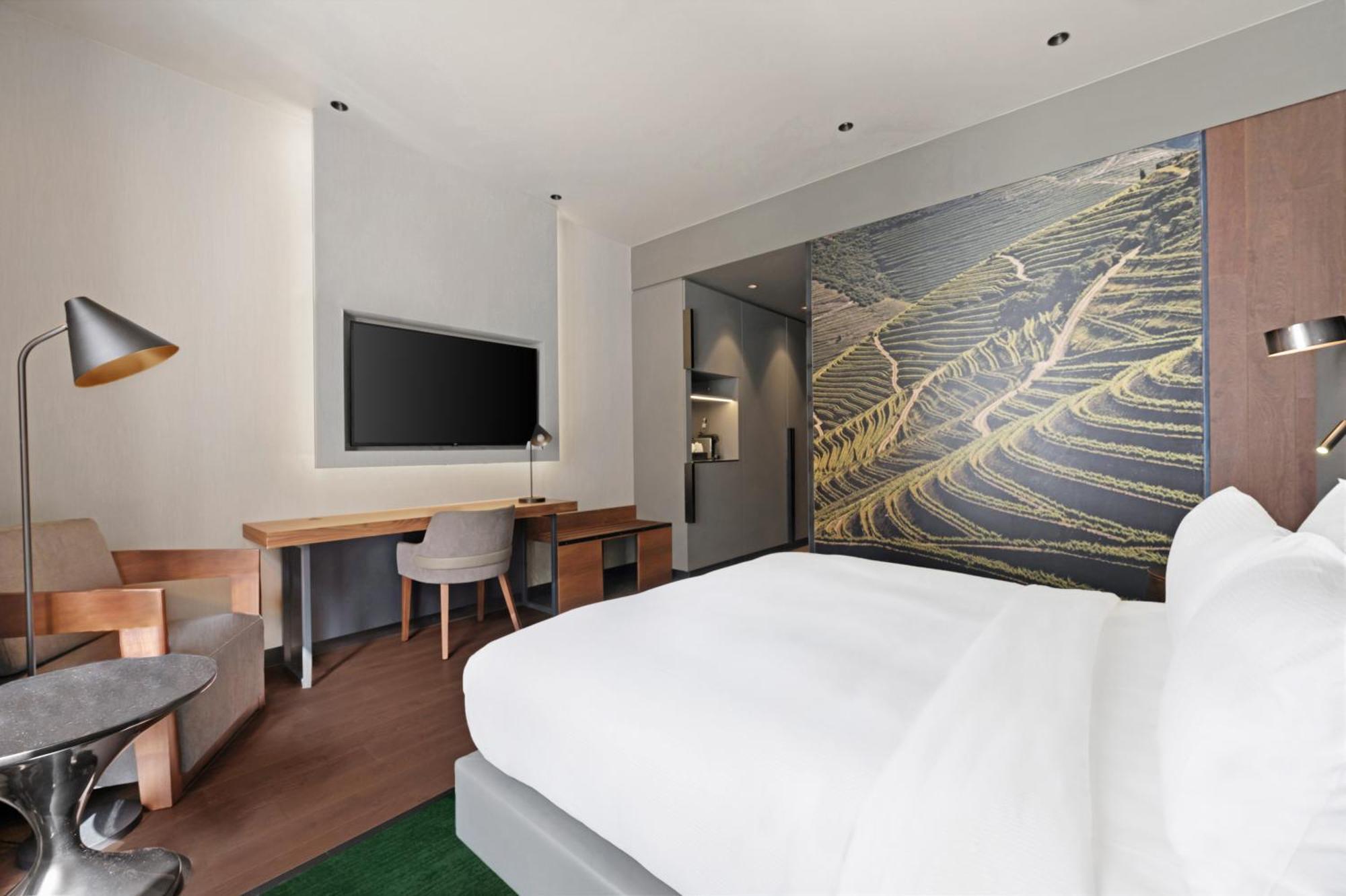 Hilton Porto Gaia Hotell Vila Nova de Gaia Eksteriør bilde A room at the hotel